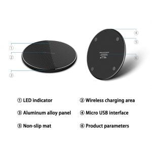 Modevo Fast Wireless Charger - Modevo