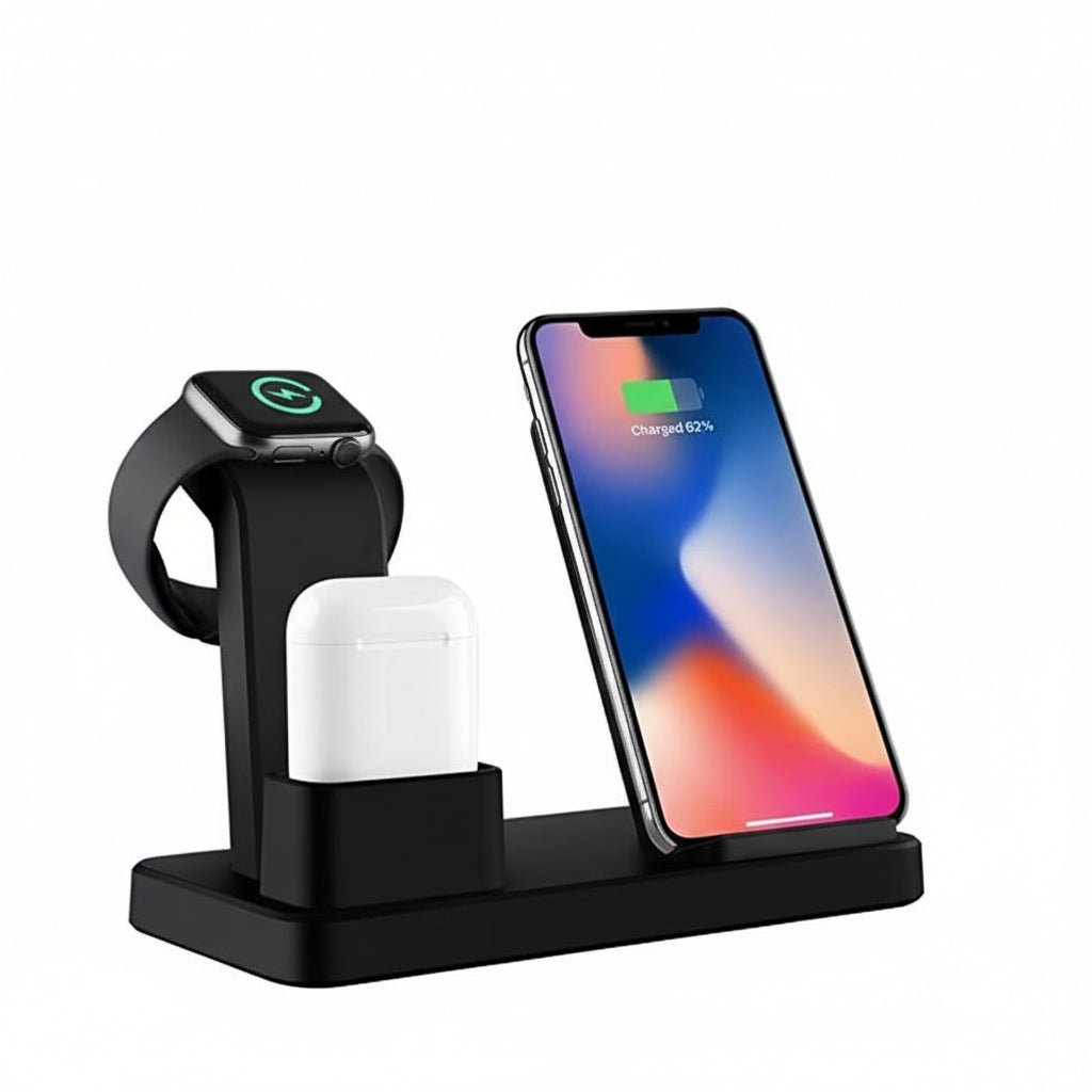 Modevo 3 In 1 Wireless Charging Station - Modevo