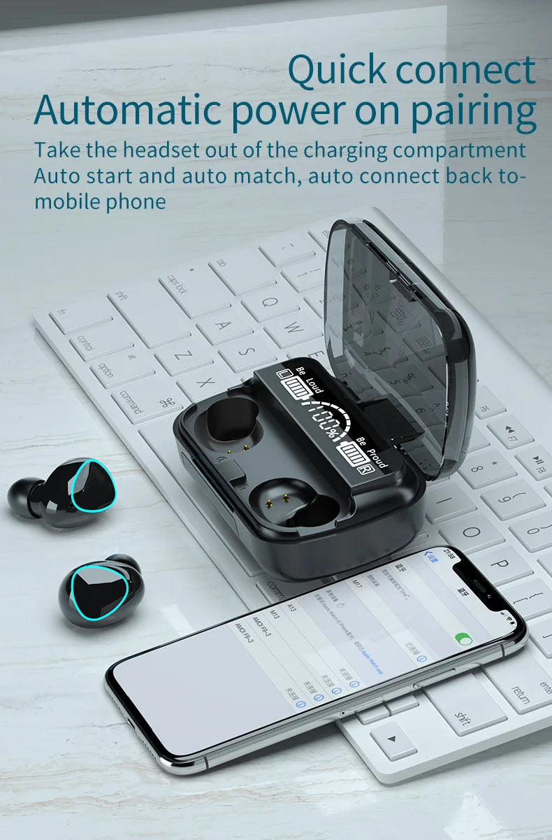 M10 Wireless Earbuds | Power, Performance, and Precision