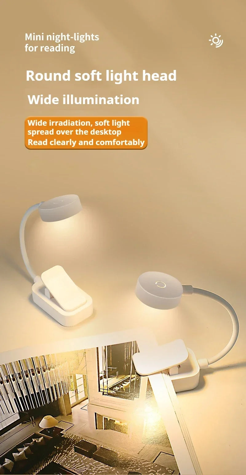 Mini Clip LED Book Lamp