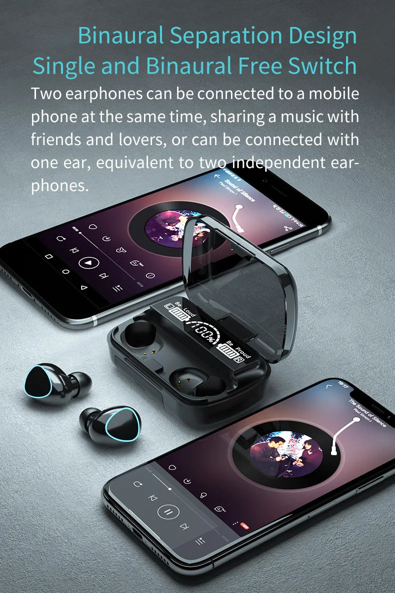 M10 Wireless Earbuds | Power, Performance, and Precision