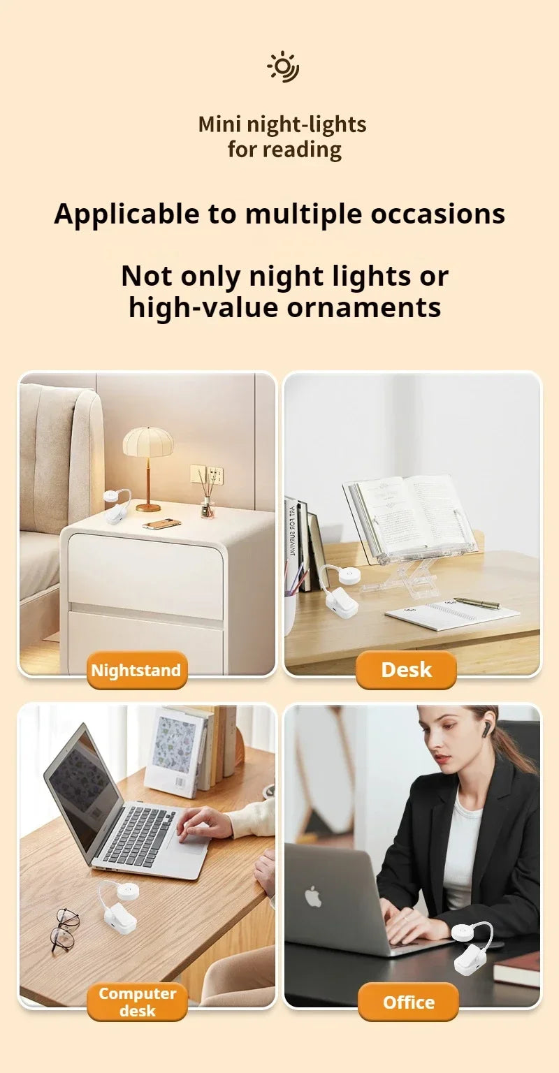 Mini Clip LED Book Lamp