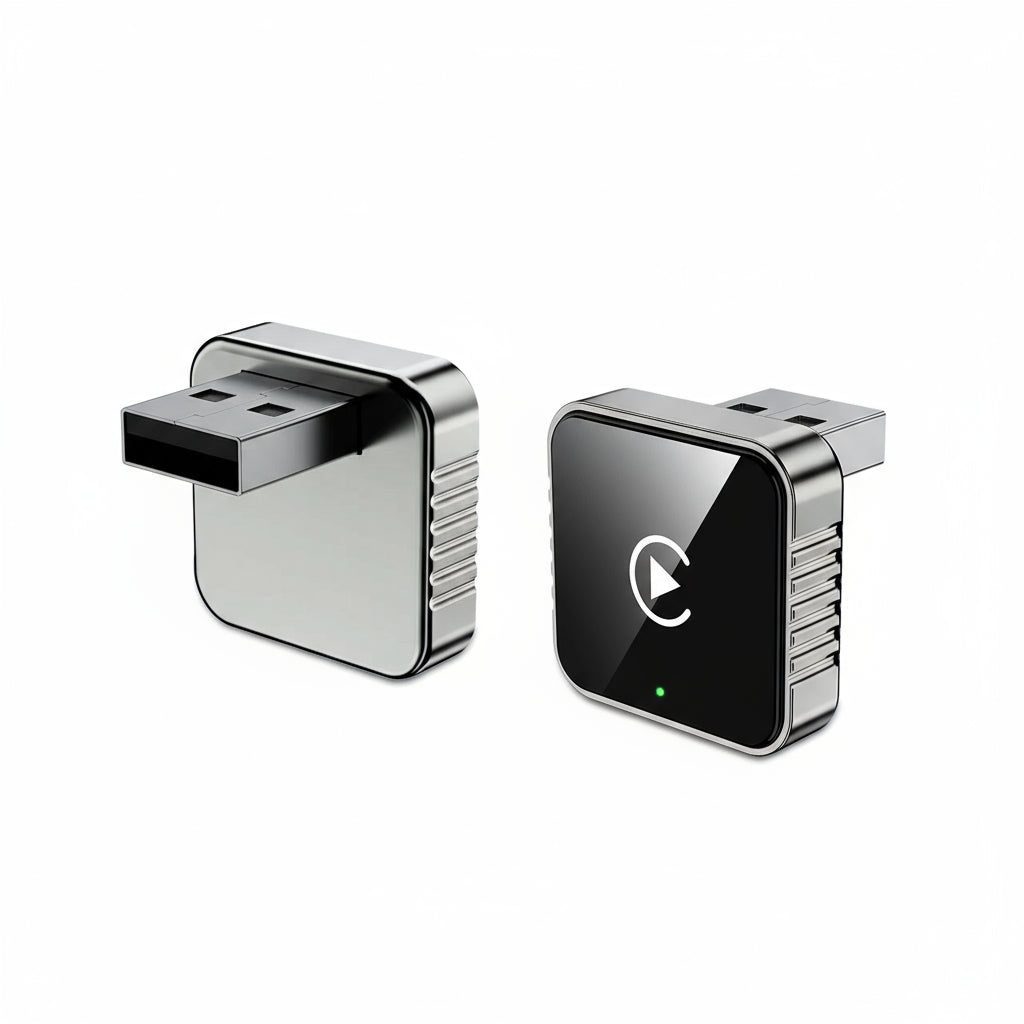 Modevo 2-in-1 Wireless CarPlay & Android Auto Adapter
