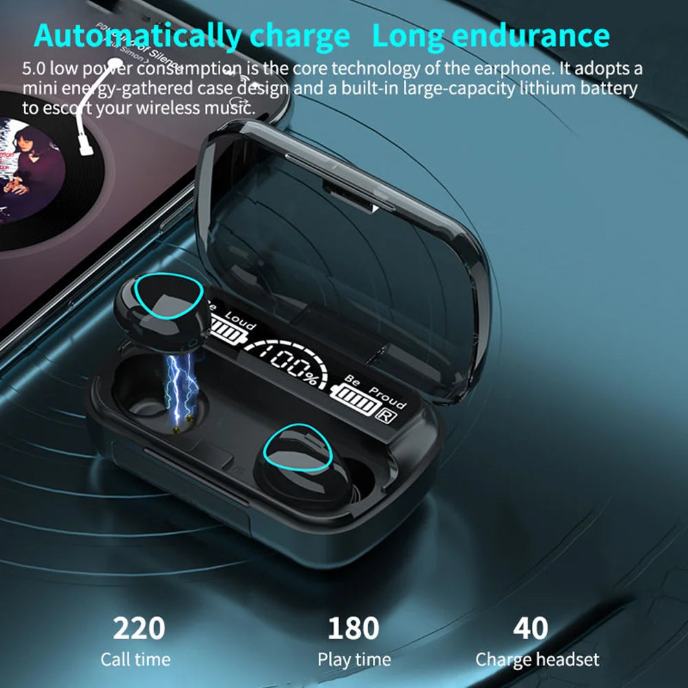 M10 Wireless Earbuds | Power, Performance, and Precision