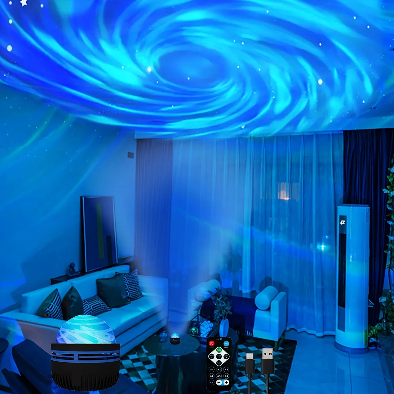 Viral Starry Night Sky Galaxy Projector