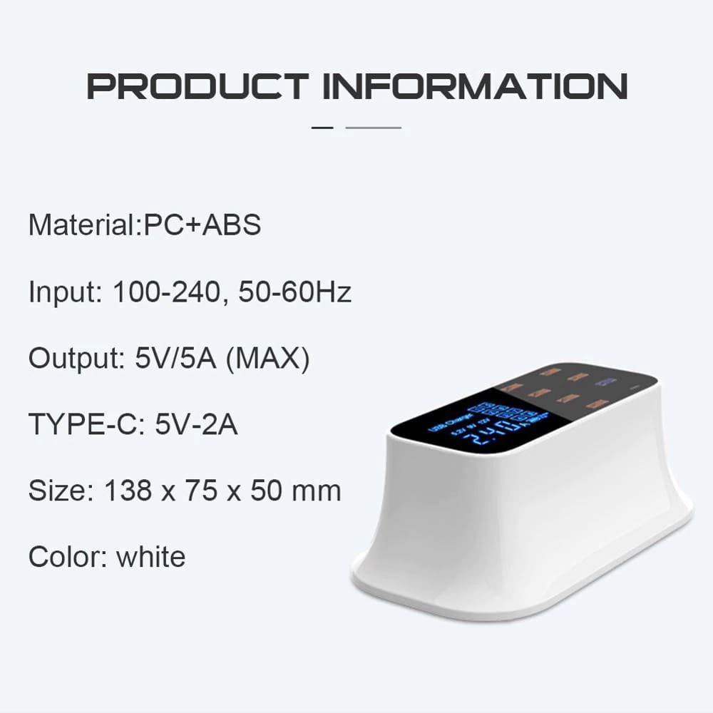 Modevo Multi - Port USB Charging Station Type C - Modevo
