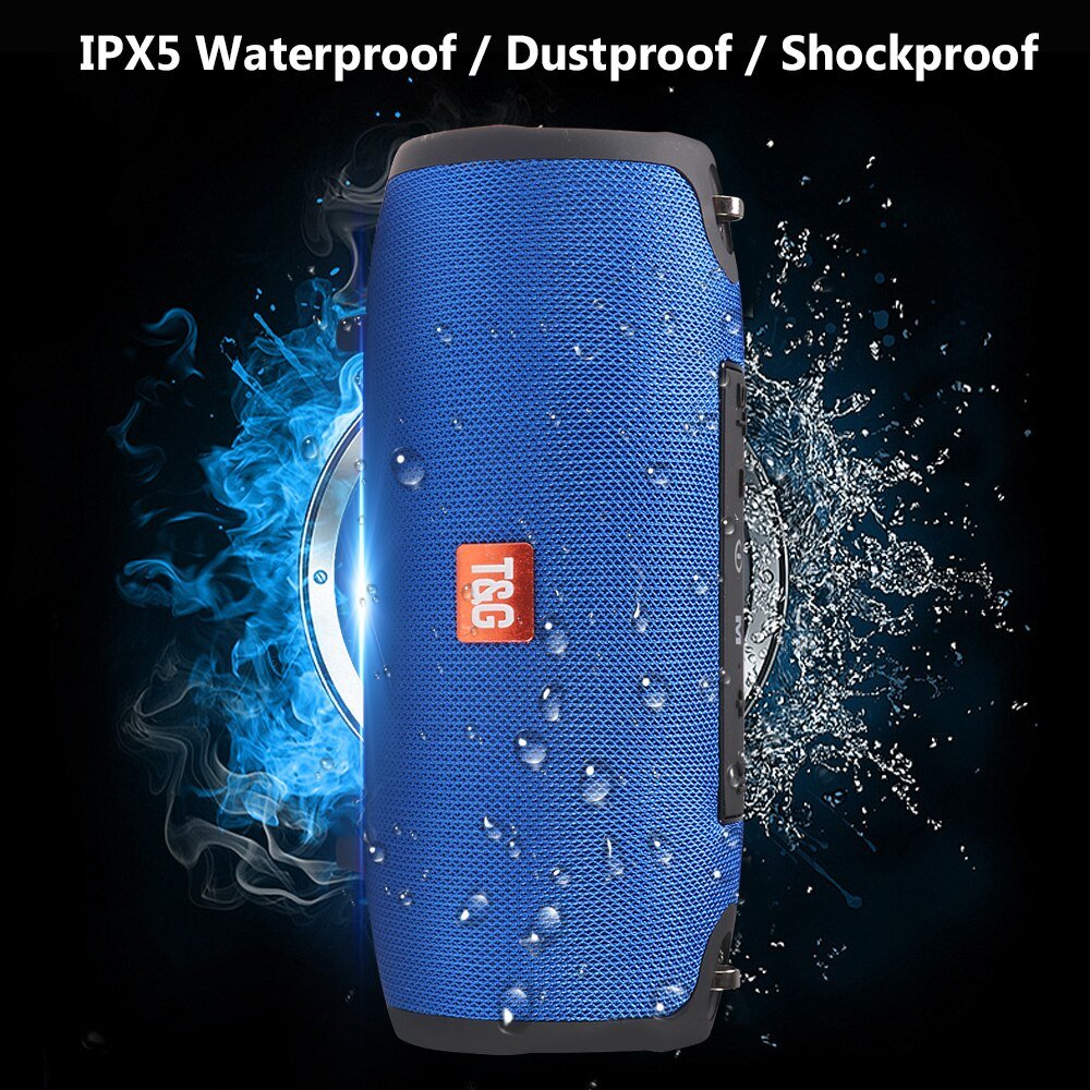 Modevo Waterproof Portable Bluetooth Speaker With Strap - Modevo