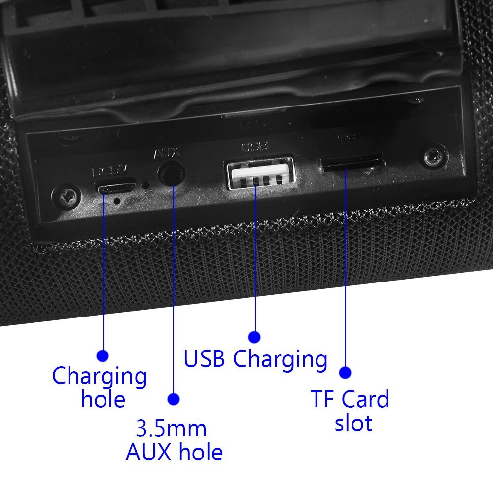 Modevo Waterproof Portable Bluetooth Speaker With Strap - Modevo