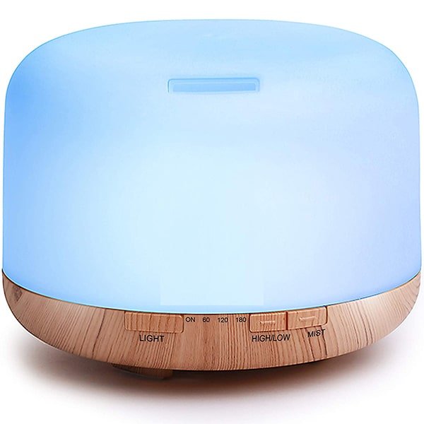 Modevo 5 - in - 1 Ultrasonic Aromatherapy Diffuser w/ Remote - Modevo
