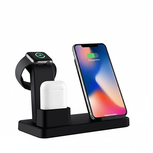 Modevo 3 In 1 Wireless Charging Station - Modevo
