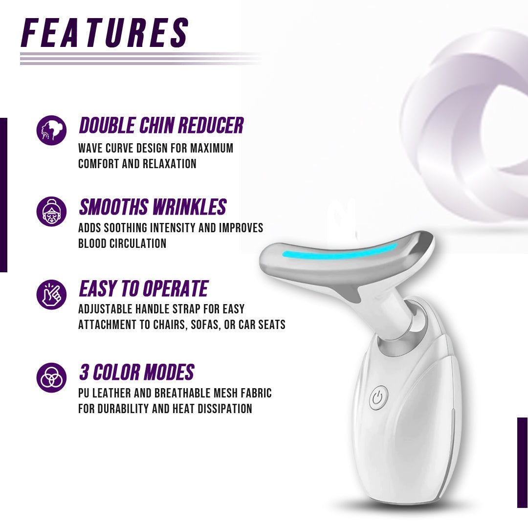 Modevo Neck & Face Lifting LED Therapy Device - Modevo